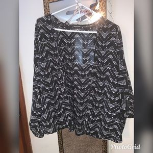 Black and White short shrug
